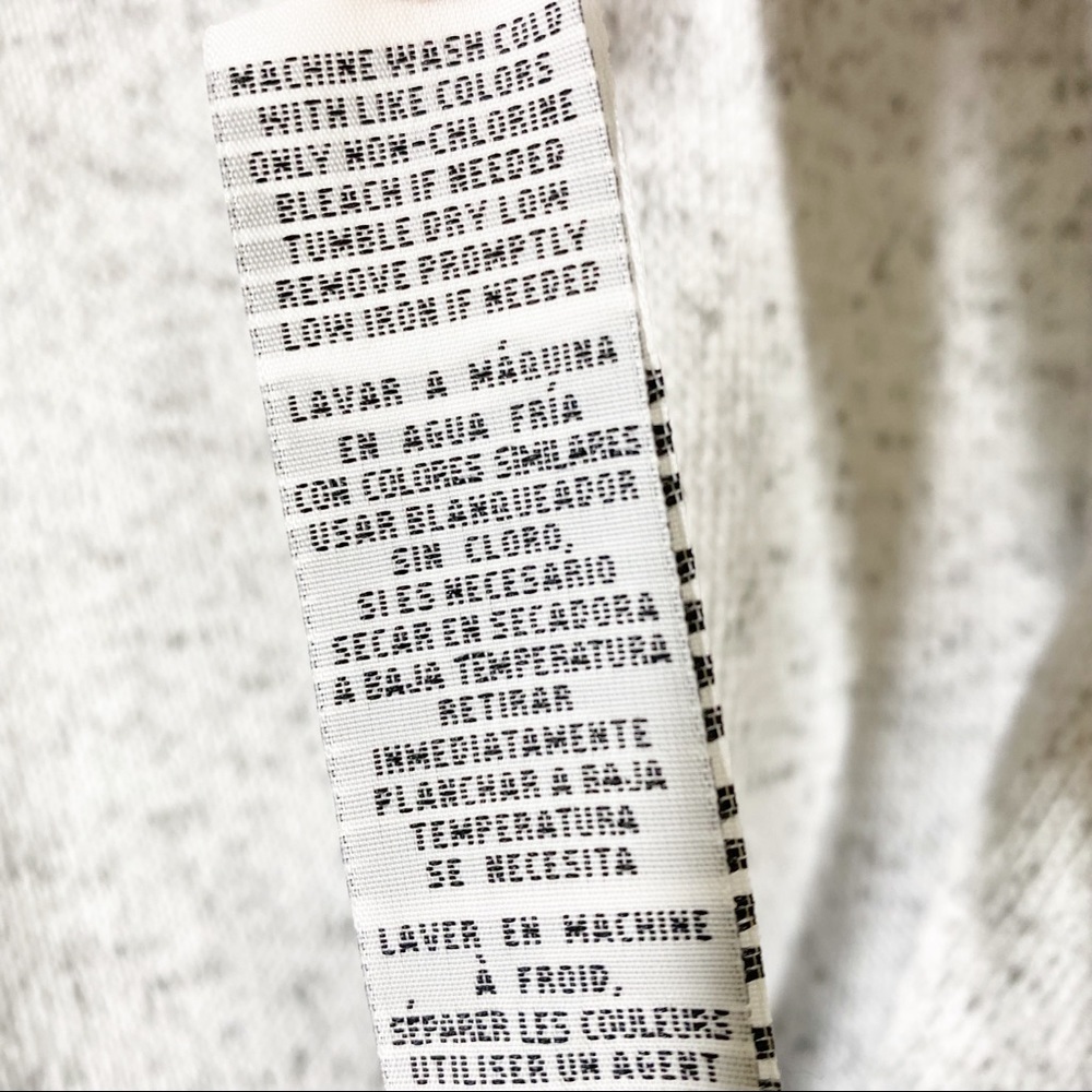 Thread & Supply Gray Quarter Zip Pullover Jacket M - Picture 11 of 11
